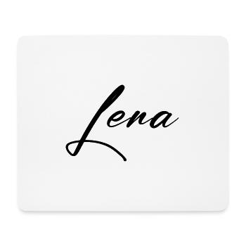 lena - Mousepad (Querformat) - Weiß - Vorne