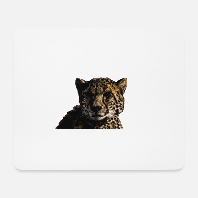 CHEETAH - Mouse Pad (horizontal) - white