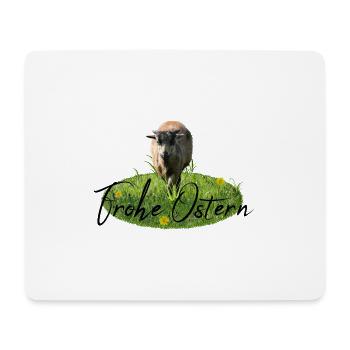 Happy Easter Lamb - Mouse Pad (horizontal) - white - Front