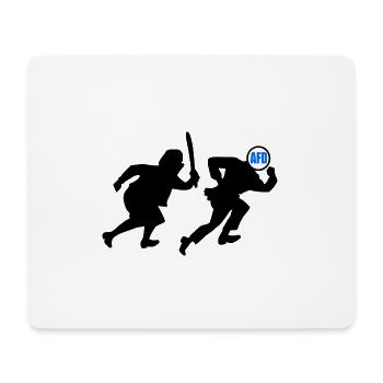Grannies against afd - Mouse Pad (horizontal) - white - Front