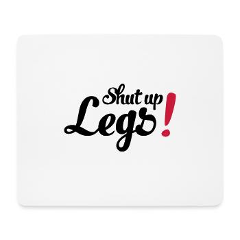 laufen - Mousepad (Querformat) - Weiß - Vorne