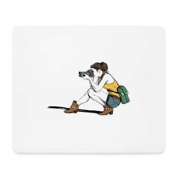 camera 1298800 - Tapis de souris (format paysage) - blanc - Devant