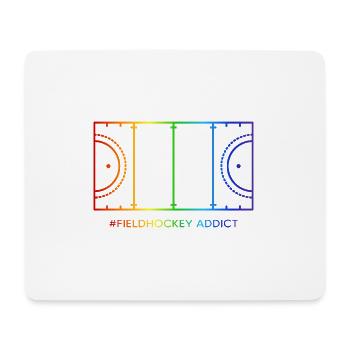 Field Hockey Hockey Field Hockey Field Hockey Field - Mouse Pad (horizontal) - white - Front