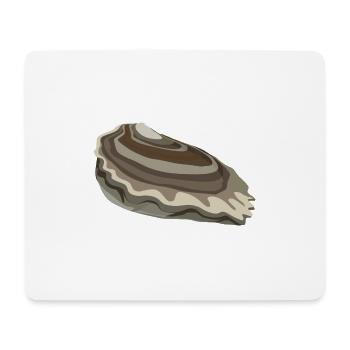 oyster - Mouse Pad (horizontal) - white - Front