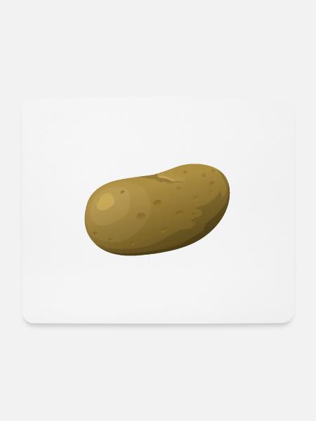 potato - Mouse Pad (horizontal) - white