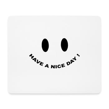 Nice day - Mouse Pad (horizontal) - white - Front