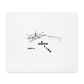 Grand Ballon Alsace - Mouse Pad (horizontal) - white - Front