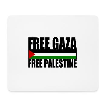 Free gaza free palestine - Mouse Pad (horizontal) - white - Front