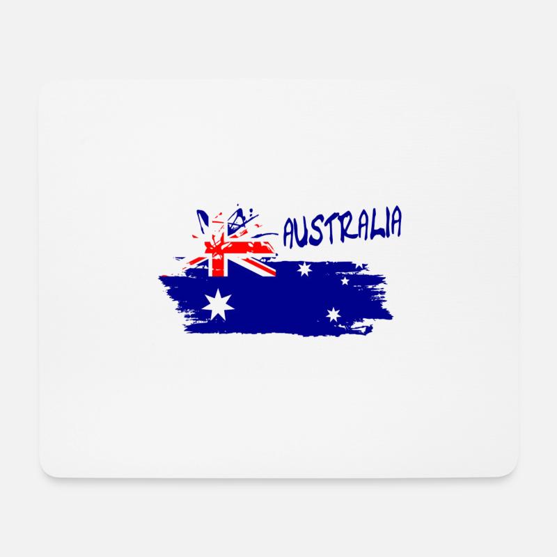 Australien Australia - Mousepad (Querformat) - Weiß