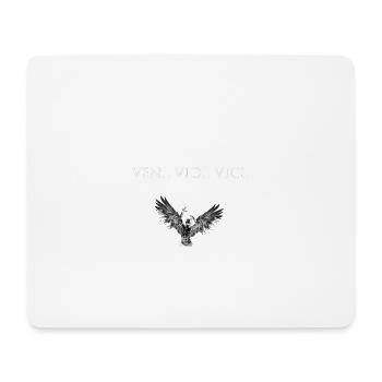 Veni Vidi Vici - Mousepad (Querformat) - Weiß - Vorne