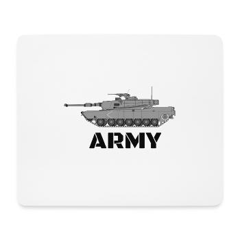 Tank Army - Mouse Pad (horizontal) - white - Front