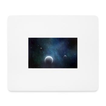 Galaxy - Mousepad (Querformat) - Weiß - Vorne