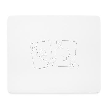 Mariage, Marié, EVJA - Tapis de souris (format paysage) - blanc - Devant