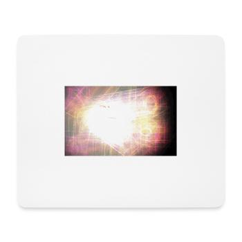 Raum, Fantasie, Licht - Mousepad (Querformat) - Weiß - Vorne