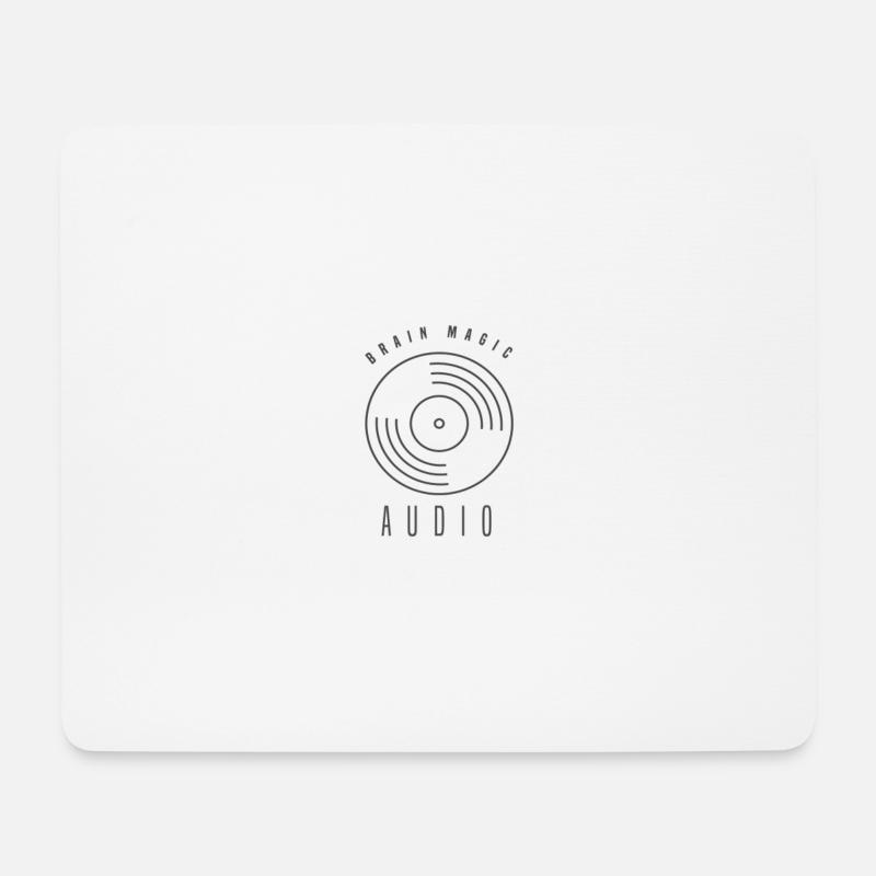 Musik - Mousepad (Querformat) - Weiß