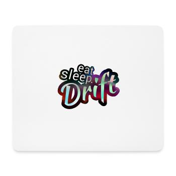 Eat sleep Drift Magic Color - Tapis de souris (format paysage) - blanc - Devant