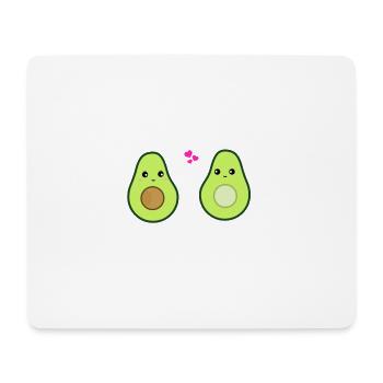 avocat - Tapis de souris (format paysage) - blanc - Devant