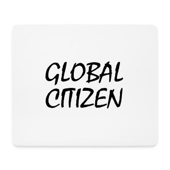 global citizen - Mousepad (Querformat) - Weiß - Vorne