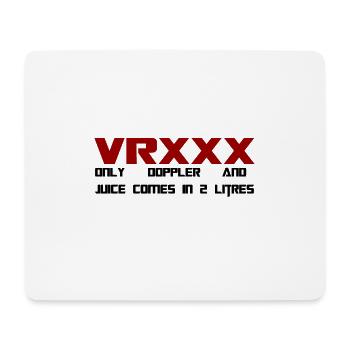 VRXXX - Mousepad (Querformat) - Weiß - Vorne