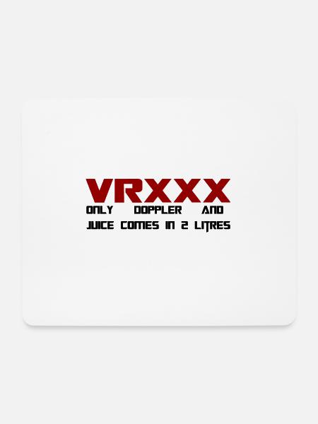 VRXXX - Mousepad (Querformat) - Weiß