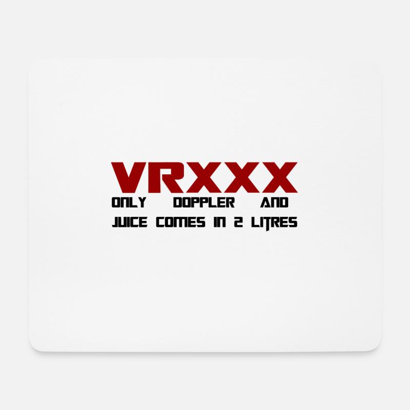 VRXXX - Mousepad (Querformat) - Weiß