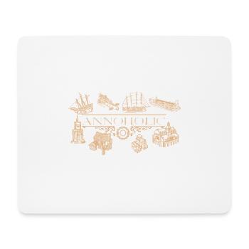 Annoholic - Mousepad (Querformat) - Weiß - Vorne