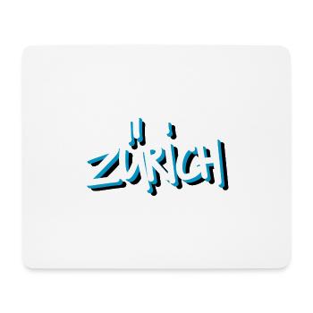 Zürich 1 - Mousepad (Querformat) - Weiß - Vorne