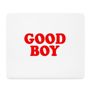 Good boy - Mouse Pad (horizontal) - white - Front
