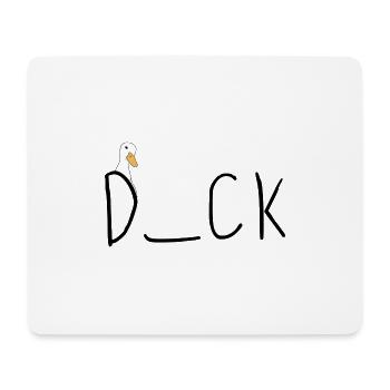 Quiz Canard - Tapis de souris (format paysage) - blanc - Devant