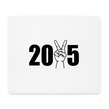 2025 - Mousepad (Querformat) - Weiß - Vorne