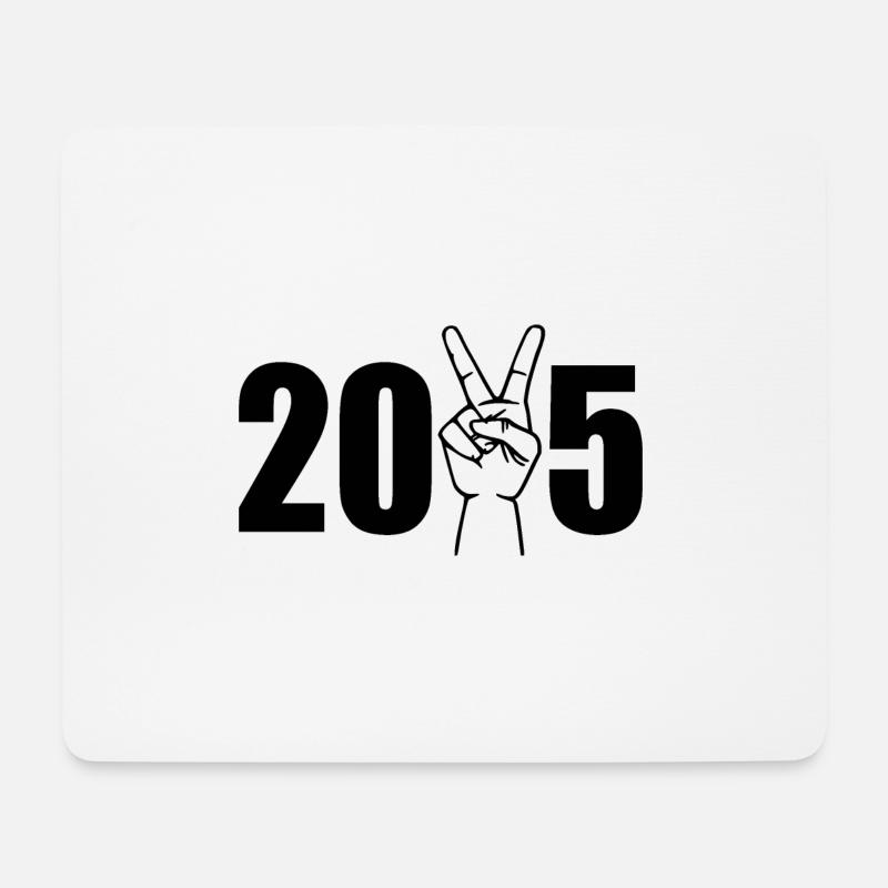 2025 - Mousepad (Querformat) - Weiß
