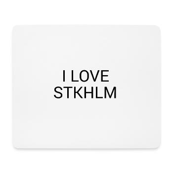 Stockholm - Tapis de souris (format paysage) - blanc - Devant