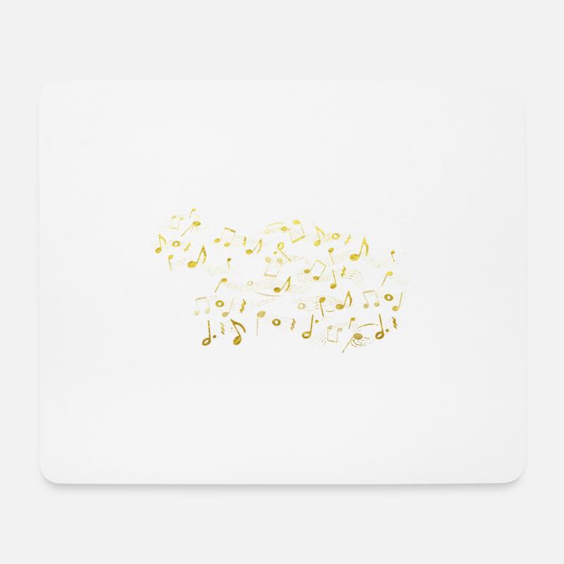music - Mouse Pad (horizontal) - white
