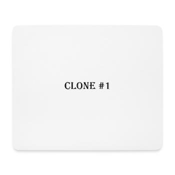 Clone #1 - Mousepad (Querformat) - Weiß - Vorne