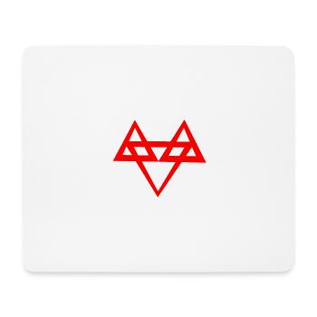 Logo Neffex Red - Tapis de souris (format paysage) - blanc - Devant