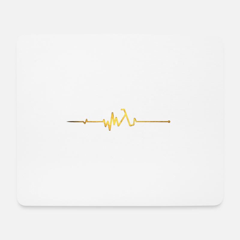 Beat - Mouse Pad (horizontal) - white