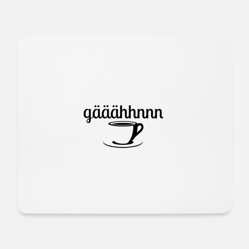 Morgen - Mousepad (Querformat) - Weiß