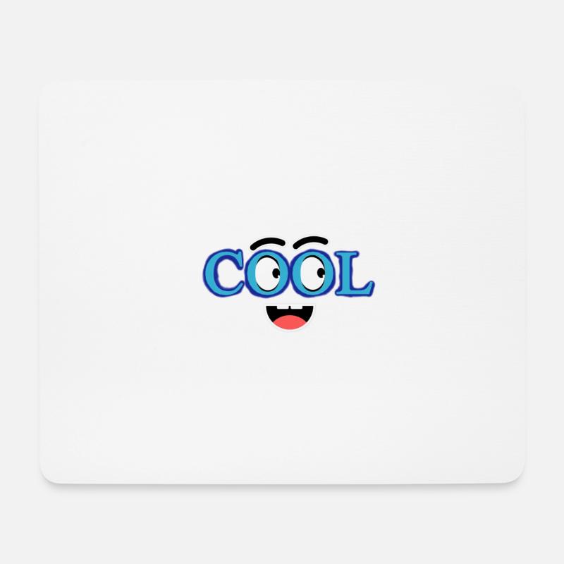 Cool - Mousepad (Querformat) - Weiß
