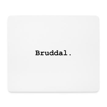 Bruddal - Tapis de souris (format paysage) - blanc - Devant