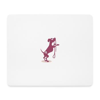 Sweet dog - Mousepad (Querformat) - Weiß - Vorne