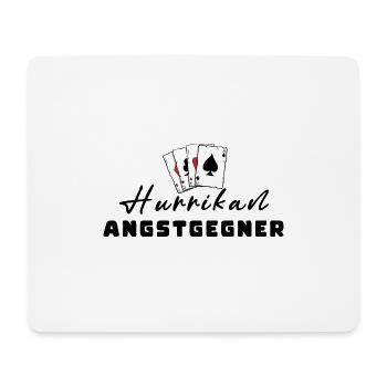 Hurricane Fear Opponent - Mouse Pad (horizontal) - white - Front