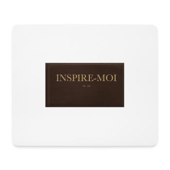 INSPIRE MOI - Tapis de souris (format paysage) - blanc - Devant