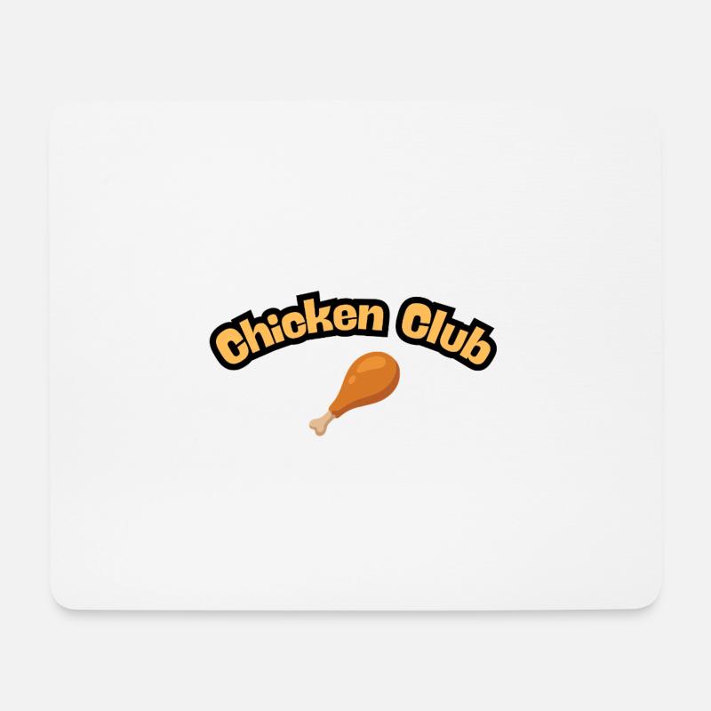 Chicken Club Chicken Lover - Mousepad (Querformat) - Weiß