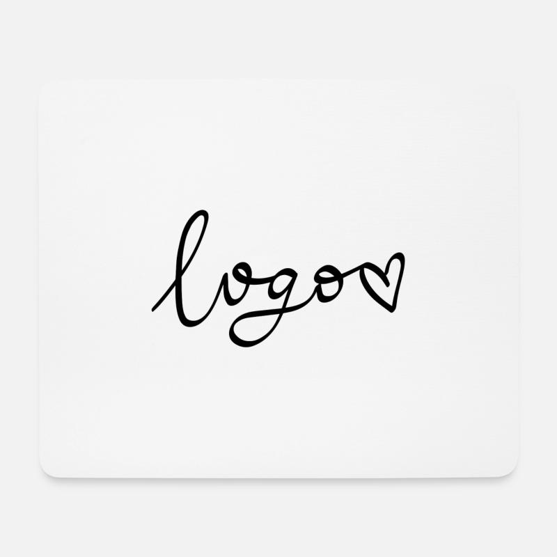 Sprachtherapie im Herzen! - Mousepad (Querformat) - Weiß