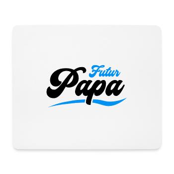Futur Papa Script - Tapis de souris (format paysage) - blanc - Devant