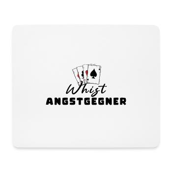 Whist Fear Opponent - Mouse Pad (horizontal) - white - Front