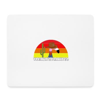 CowboyFreak (en anglais seulement) - Tapis de souris (format paysage) - blanc - Devant