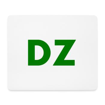 Dz - Mousepad (Querformat) - Weiß - Vorne