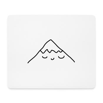 Sleeping Mountain - Mouse Pad (horizontal) - white - Front