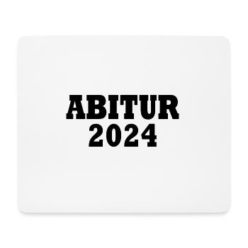 Abitur 2024 - Mousepad (Querformat) - Weiß - Vorne